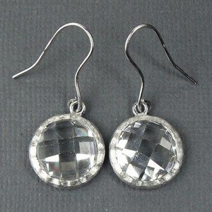 Dangle Sterling Silver Briolette Earrings